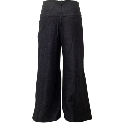 Denim Drop Waist Pants - Mariposa SALE CLOTHING : Women's Pants Online ...