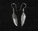 Feather Sterling Earring