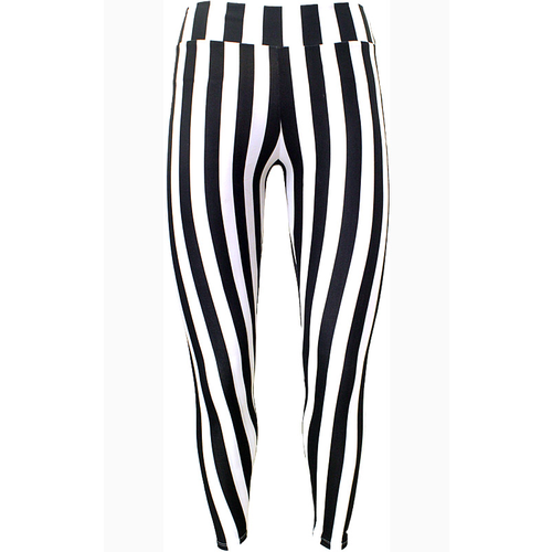 Vertical Stripe Leggings