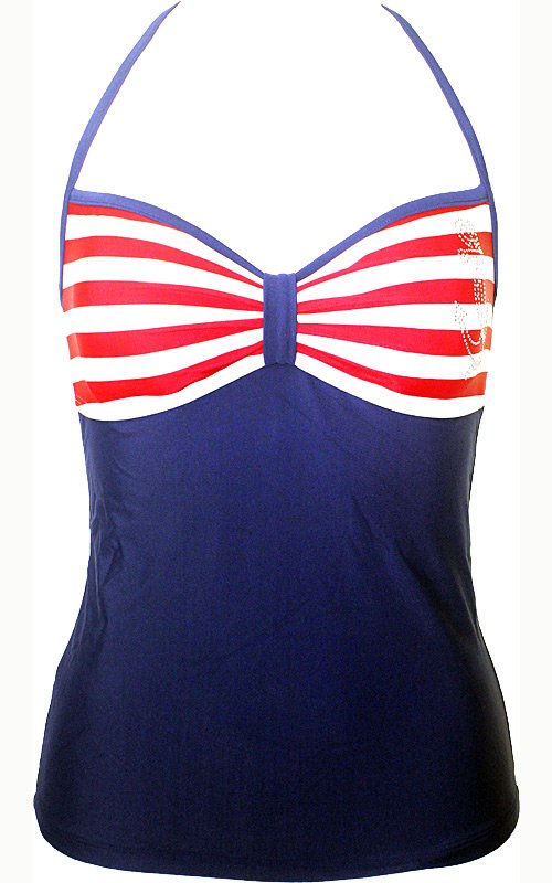 nautical tankini