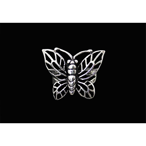 Sterling Silver Butterfly Ring