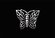Sterling Silver Butterfly Ring