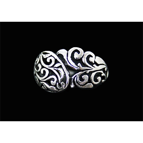 Sterling Silver Wave Ring