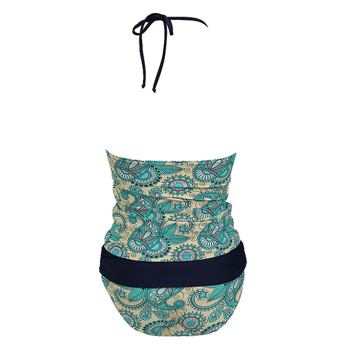 Blue Paisley Tankini Women's Swimwear & Bikinis Online NZ Mariposa