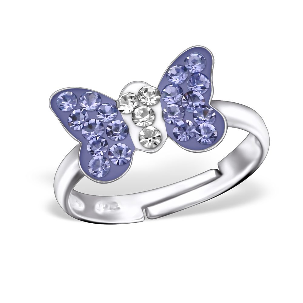 childrens butterfly ring