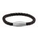Steel & Leather Bracelet
