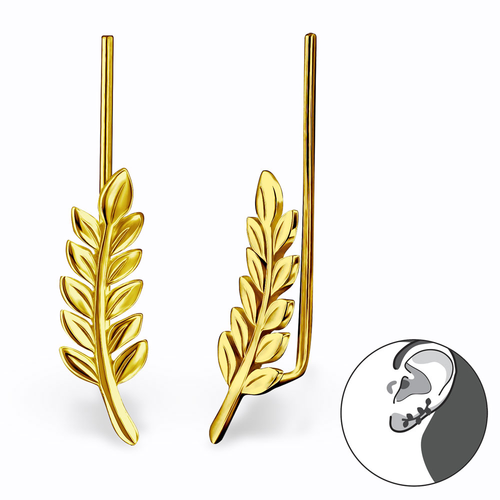 Gold Ear Pin