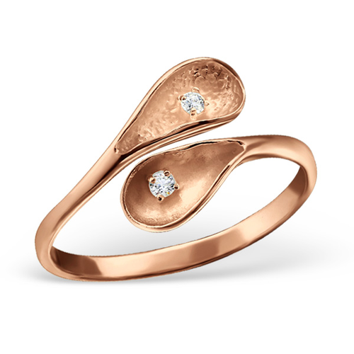 Rose Gold Flower Ring