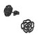 Surgical Steel Rose Studs