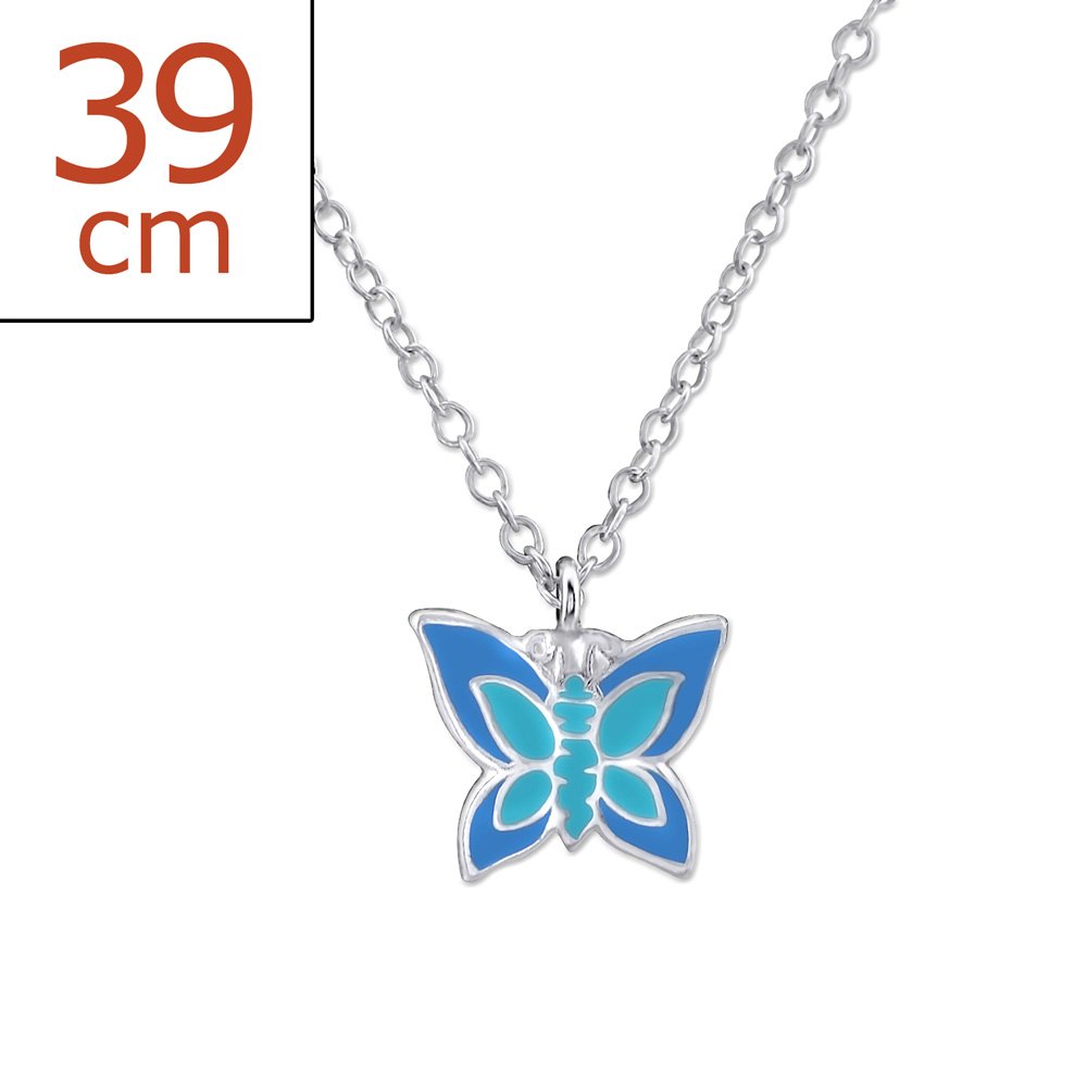 Sterling Silver Butterfly Necklace JewelleryNecklaces Mariposa