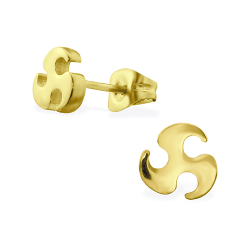 Surgical Steel Gold Plated Studs