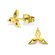 Surgical Steel Gold Plated Studs