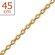 14K Gold Plated Sterling Silver 45cm Chain