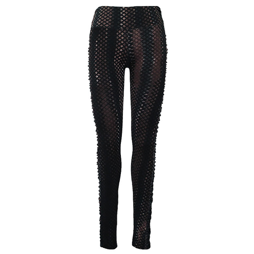 Rouched Snake Leggings