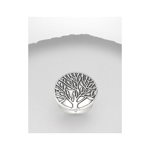 Sterling Silver Tree Ring