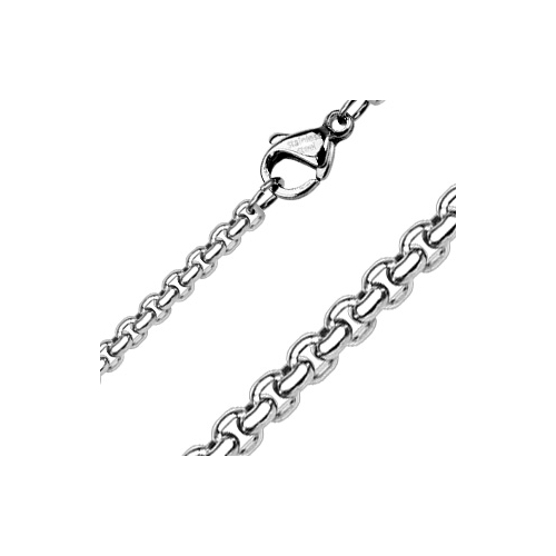 Stainless Steel Square Link 55cm Chain