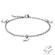 Stainless Steel Butterfly Charm Anklet