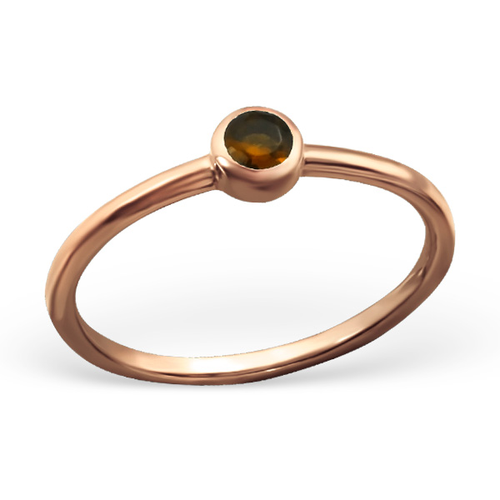 Rose Gold Plated Sterling Silver Ring
