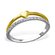 Gold Plated Sterling Silver Heart Ring