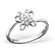 Sterling Silver and Cubic Zirconia Butterfly Ring