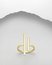 Sterling Silver Gold Plated Ring