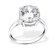 Sterling Silver & Cubic Zirconia Round Solitaire