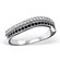 Sterling Silver & Cubic Zirconia Wave Ring