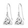 Sterling Silver Celtic Trinity Earrings