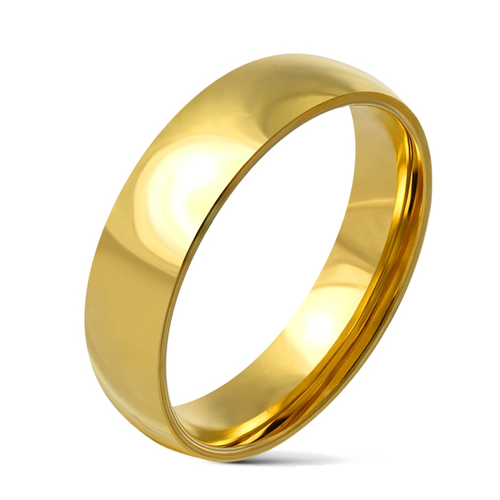 Gold Plated 6mm Band