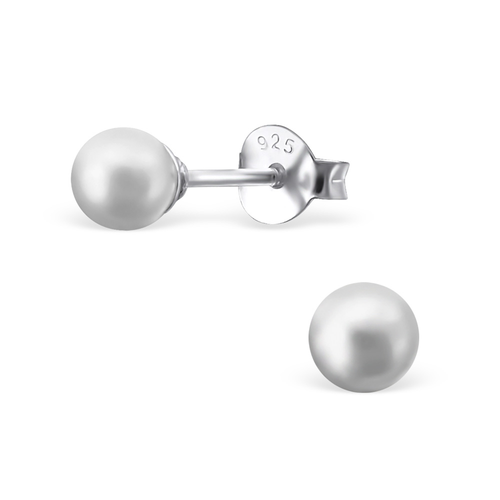 4mm Pearl Studs