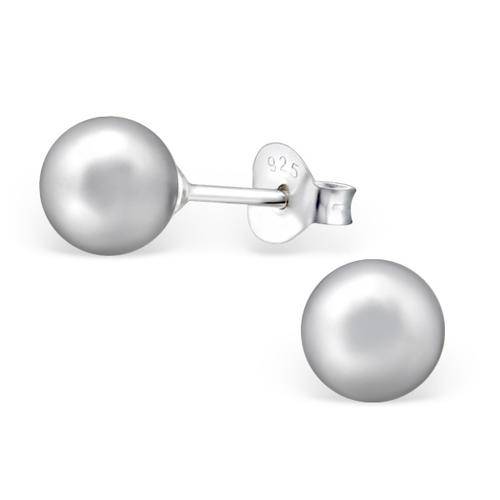 6mm Pearl Studs