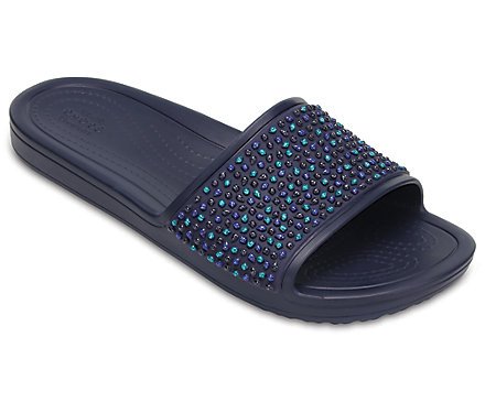 Sloane Embellished Slide - Crocs 