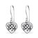 Celtic Knot Heart Earrings