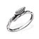 Sterling Silver Leaf Ring