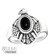 Onyx Eagle Ring