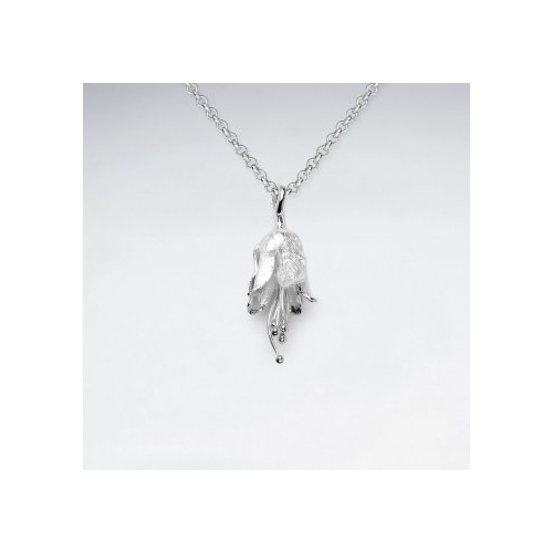 Sterling Silver Lily Pendant