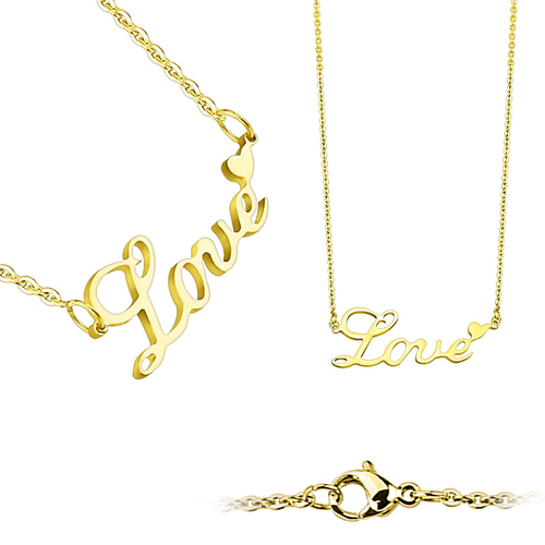 Love Lettering Necklace