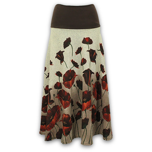 Poppy Field Skirt
