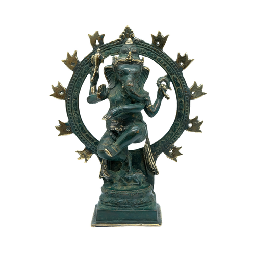 24cm Bronze Ganesh