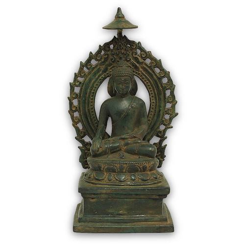 25cm Bronze Budha