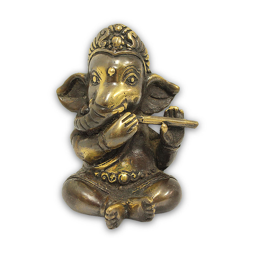 10cm Bronze Ganesh