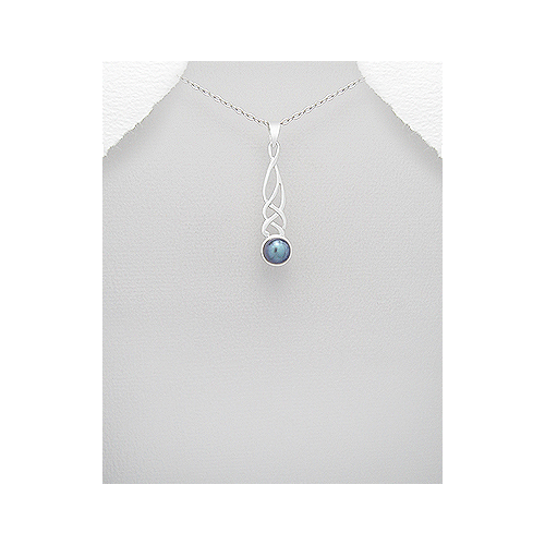 Sterling Silver and Fresh Water Pearl Pendant
