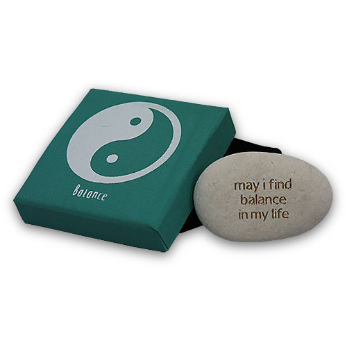 Balance Affirmation Stone