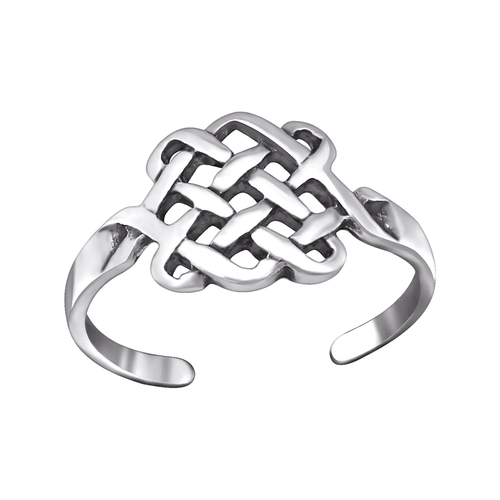 Basket Knot Design Toe Ring