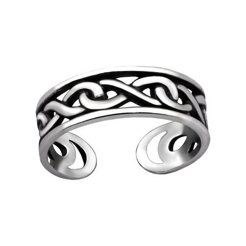 Entwined Toe Ring