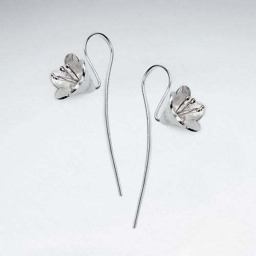 SterlinSilver Blossom Earrings