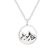 Sterling Silver Mountain Necklace
