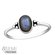 Sterling Silver Labradorite Ring
