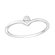 Sterling Solitaire Ring