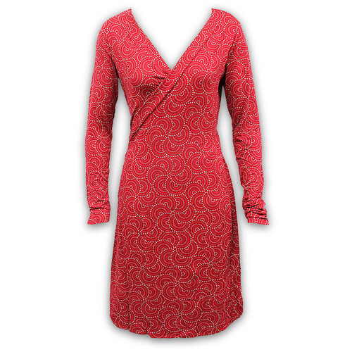 Karol LS Wrap Dress